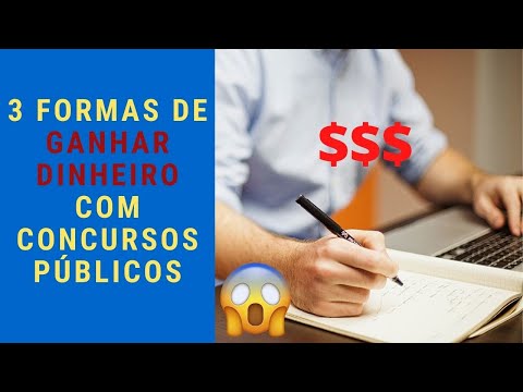 Leia mais sobre o artigo Como GANHAR DINHEIRO com concursos públicos | 3 Formas de como ganhar dinheiro e fazer renda extra