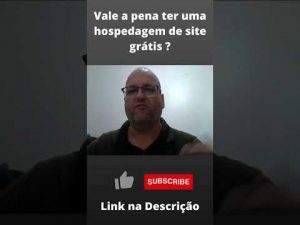 Leia mais sobre o artigo Hospedagem de Site Grátis: Vale a pena hospedar site gratuitamente ? | Roberto Grozinski | #Shorts