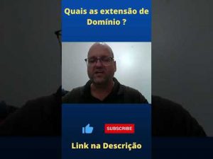 Leia mais sobre o artigo O que é  Extensão de Domínio ? E porque registrar domínio | Roberto Grozinski | #Shorts