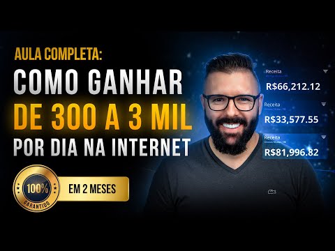 No momento, você está visualizando Como Ganhar de 300 a 3 Mil Por Dia na Internet em 2 meses ou menos, Garantido