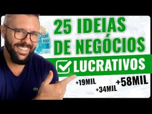 Leia mais sobre o artigo 25 IDEIAS de NEGÓCIOS LUCRATIVOS para COMEÇAR AGORA Da Sua Casa