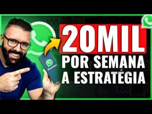 Leia mais sobre o artigo Como Ganhar 20 MIL por SEMANA como Afiliado Iniciante, Estrutura Completo Simples e Rápida