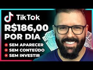 Leia mais sobre o artigo GANHE R$186 POR DIA NO TIKTOK, de Graça, Sem FAZER VÍDEO (SIMPLES, RÁPIDO e PRATICAMENTE GARANTIDO)