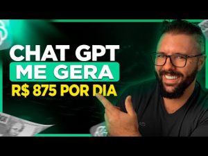 Leia mais sobre o artigo Como Ganhar Dinheiro com ChatGPT, o Verdadeiro Método que eu Uso p/ Ganhar Dinheiro com o ChatGPT