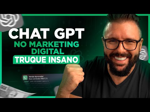 Leia mais sobre o artigo CHATGPT p/ MARKETING DIGITAL, Como Ganhar Dinheiro com ChatGPT no Marketing Digital GUIA COMPLETO
