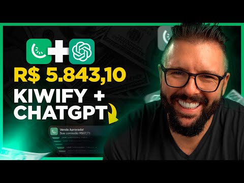 No momento, você está visualizando Kiwify, Primeira Venda com ChatGPT, o Método Passo a Passo e Verdadeiro para Vender na Kiwify