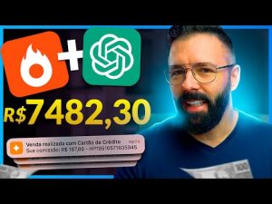 Leia mais sobre o artigo Crie um Produto com o ChatGPT e Venda na Hotmart (em 2 horas) (Tutorial, Profissional ou S/Aparecer)