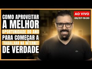 Leia mais sobre o artigo 🔴 Ao Vivo – Como Aproveitar a Melhor Oportunidade do Ano Para Começar a Trabalhar na Internet