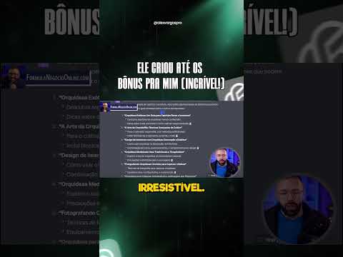 Leia mais sobre o artigo Ele criou até os…