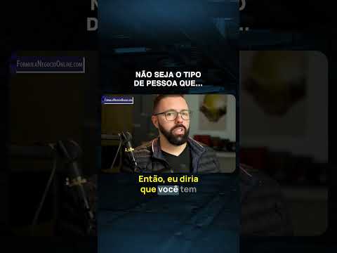 Leia mais sobre o artigo Não seja o tipo de pessoa que…